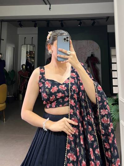 LNB PRISHA 1233 DESIGNER SILK LEHENGA CHOLI WHOLESALER IN INDIA